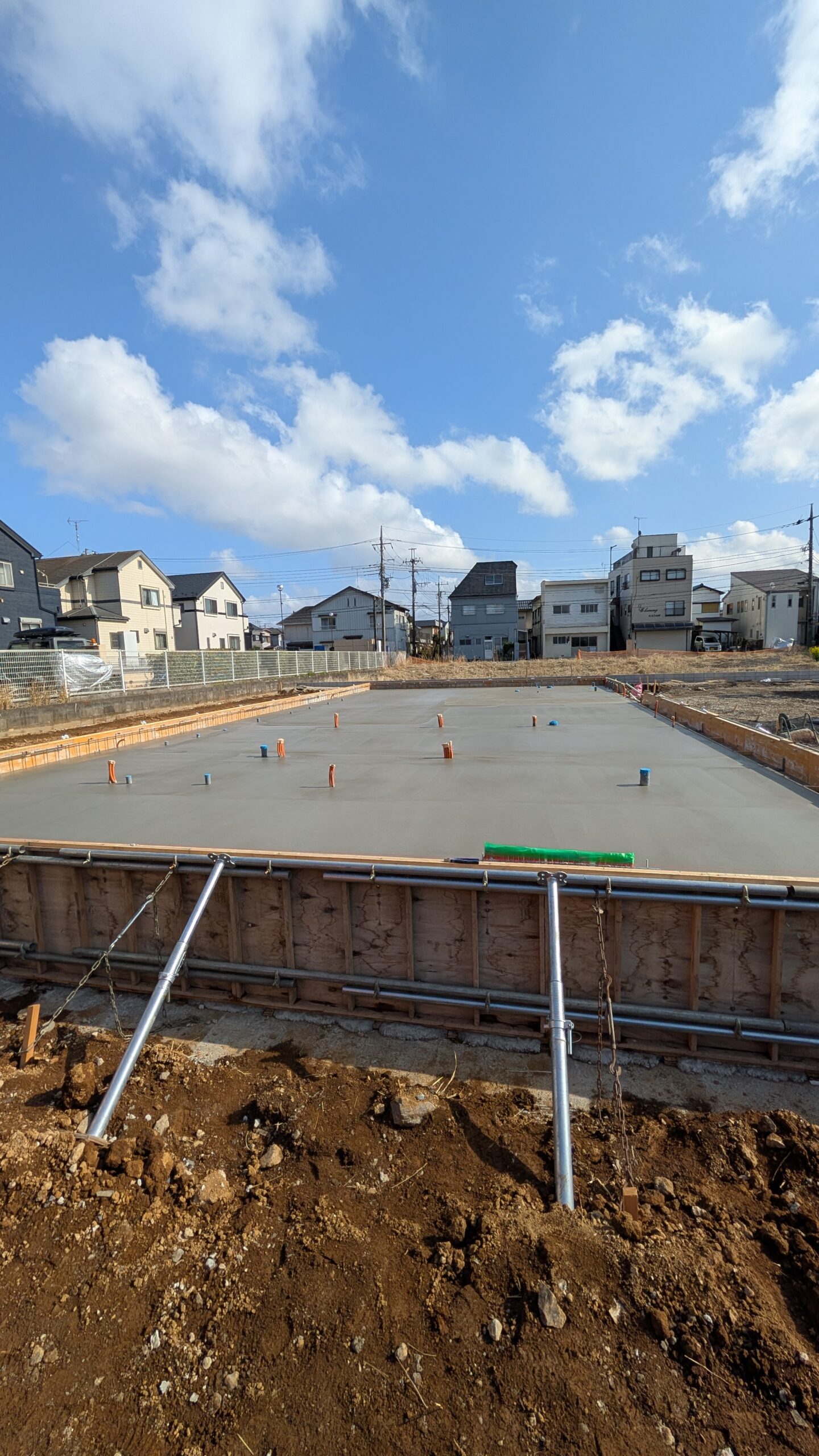 某コンビニ土間コンクリート仕上げ